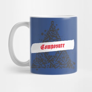 Composure - artsy design Mug